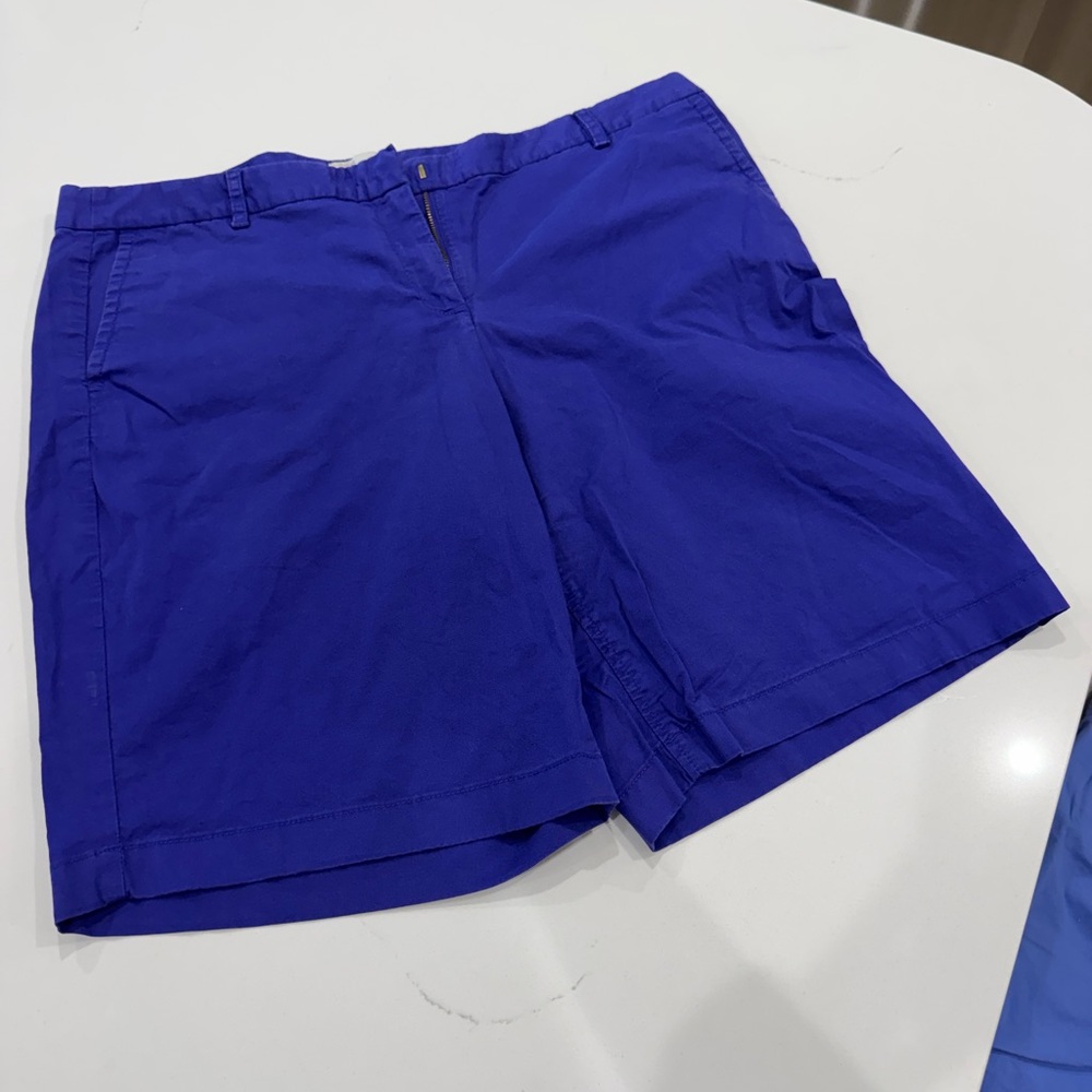 J. Crew Vibrant Blue Women's Cargo Shorts